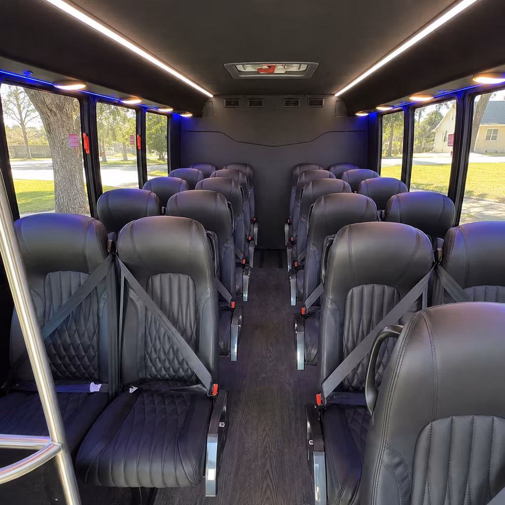 minibus rentals for tacoma bridal party transportation