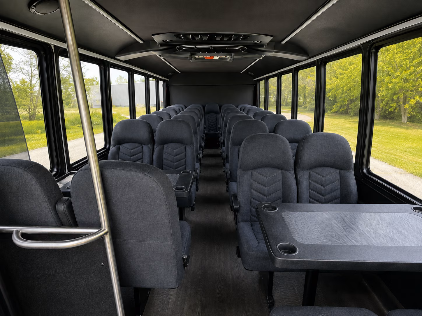 tacoma 20 passenger minibus inside