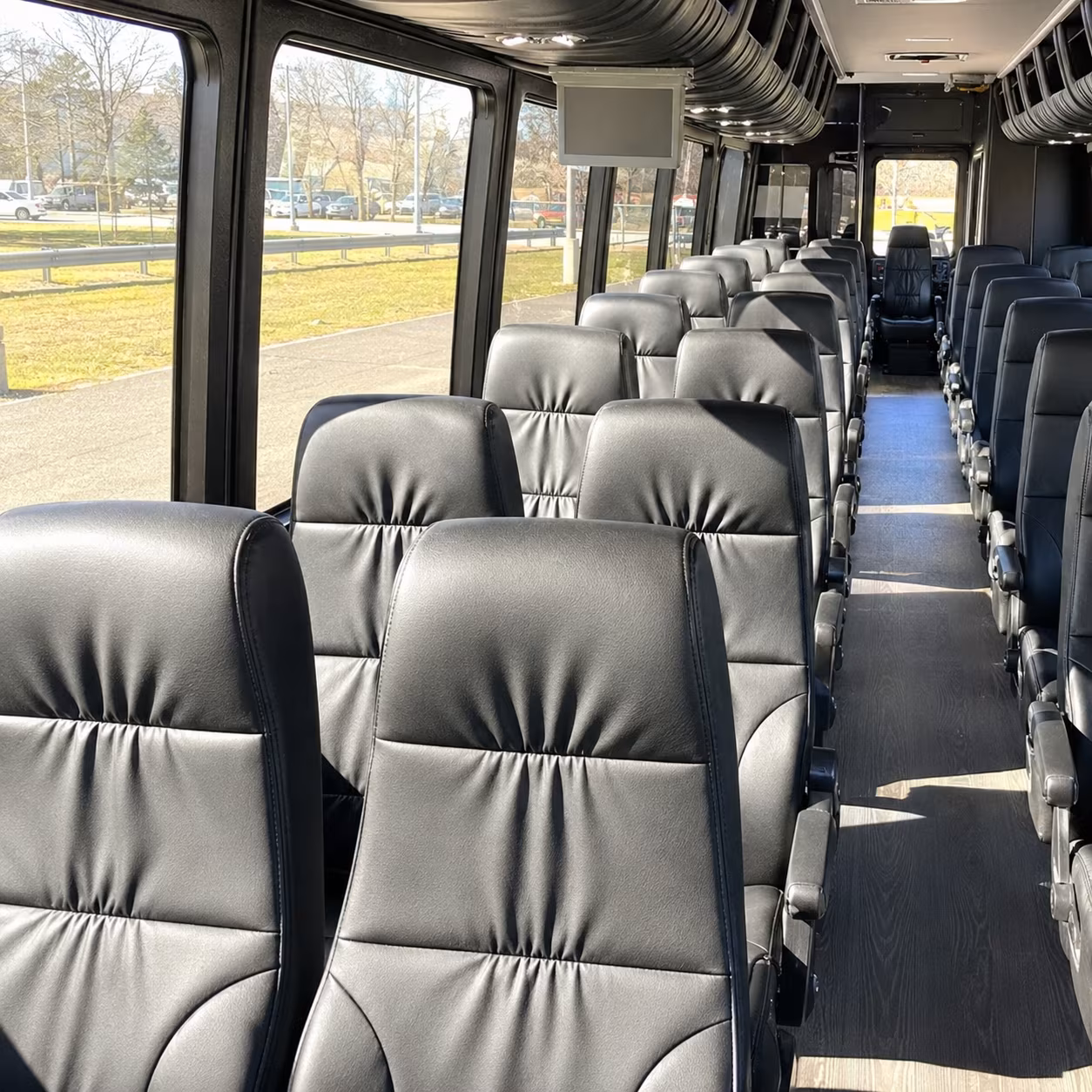 tacoma 30 passenger minibus inside