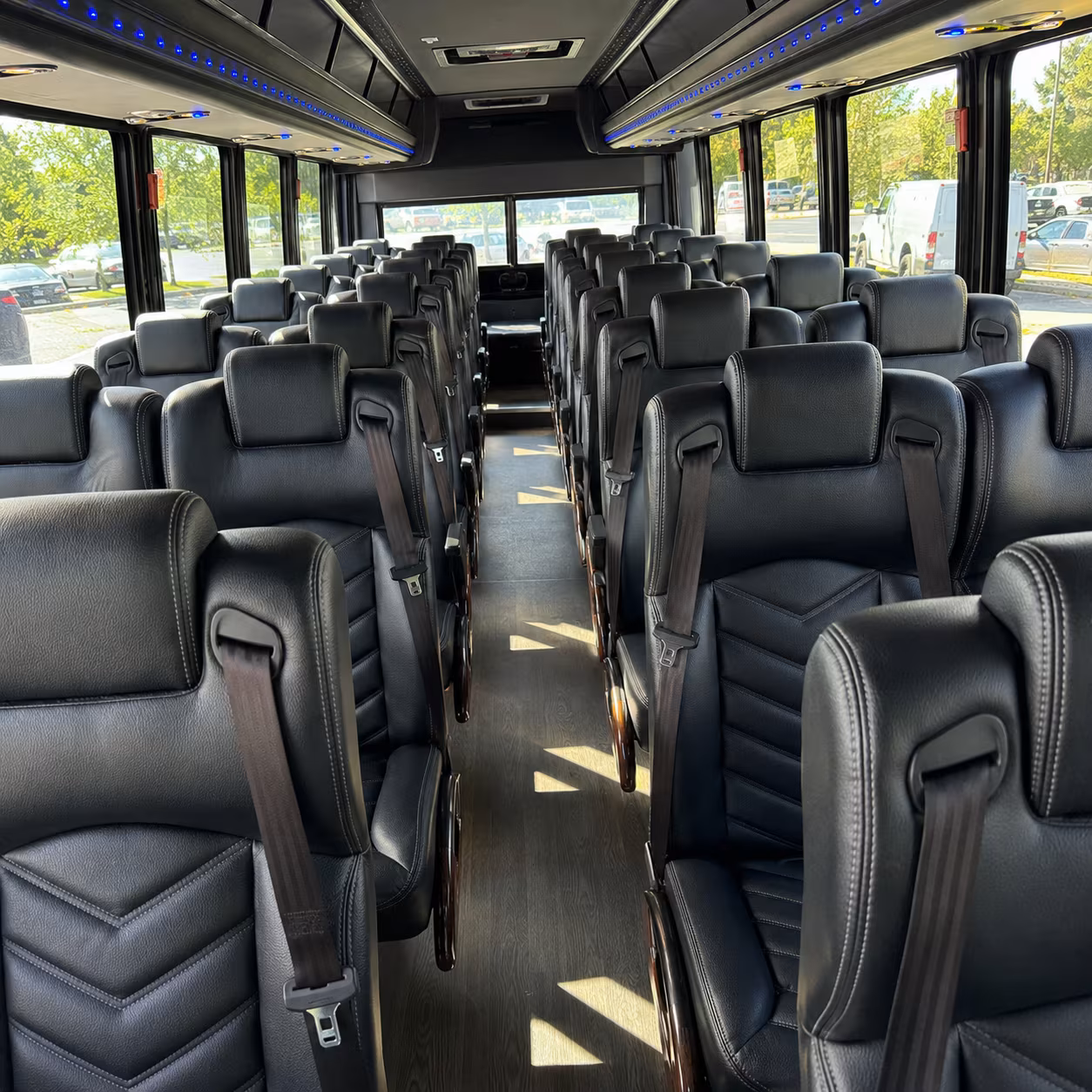 tacoma 30 passenger minibus interior