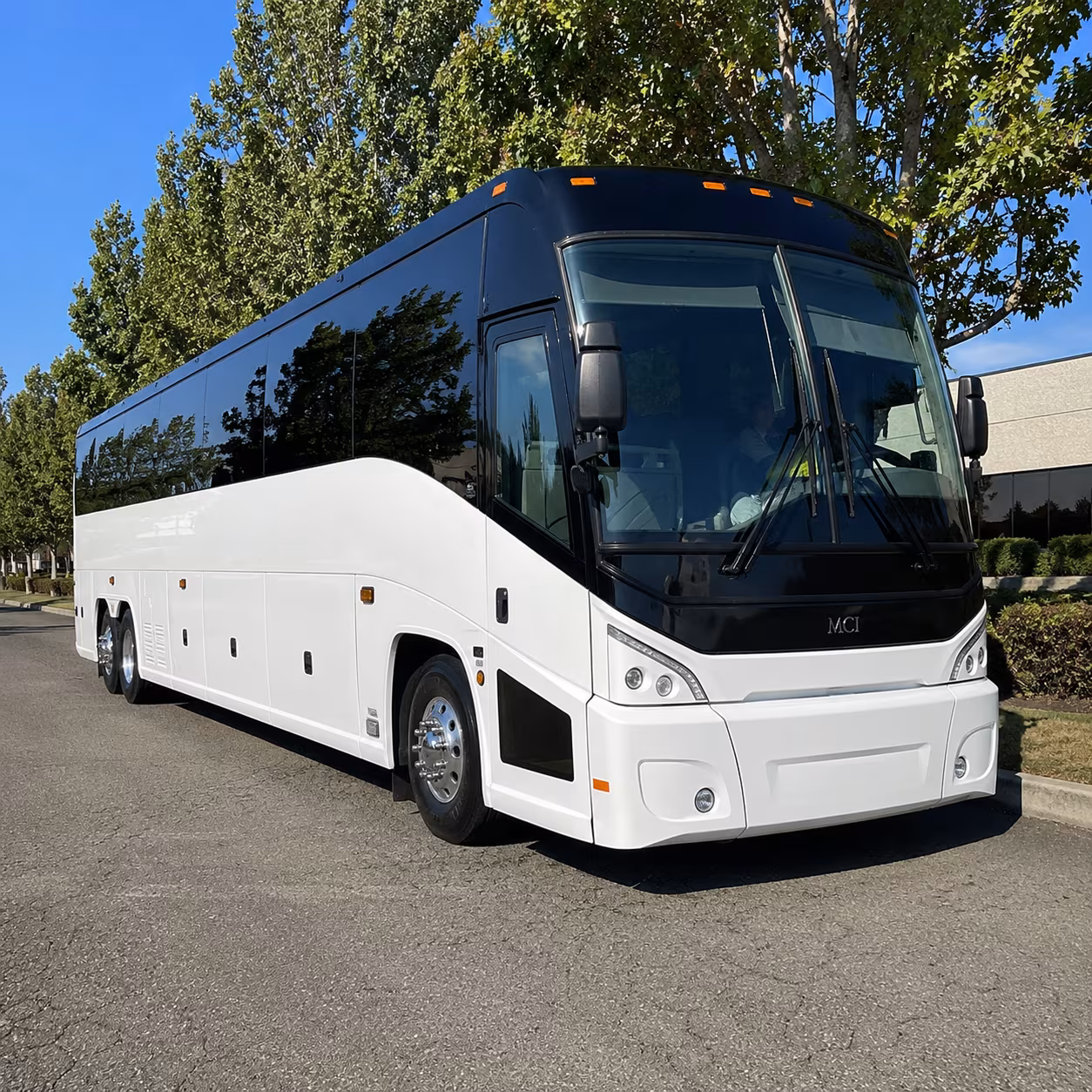 tacoma 50 passenger charter bus