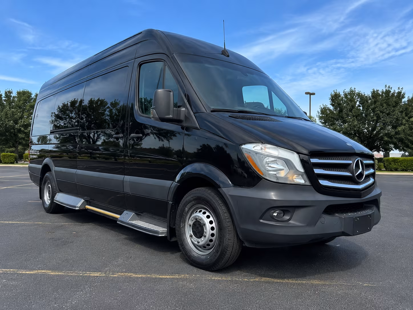 tacoma sprinter van with driver
