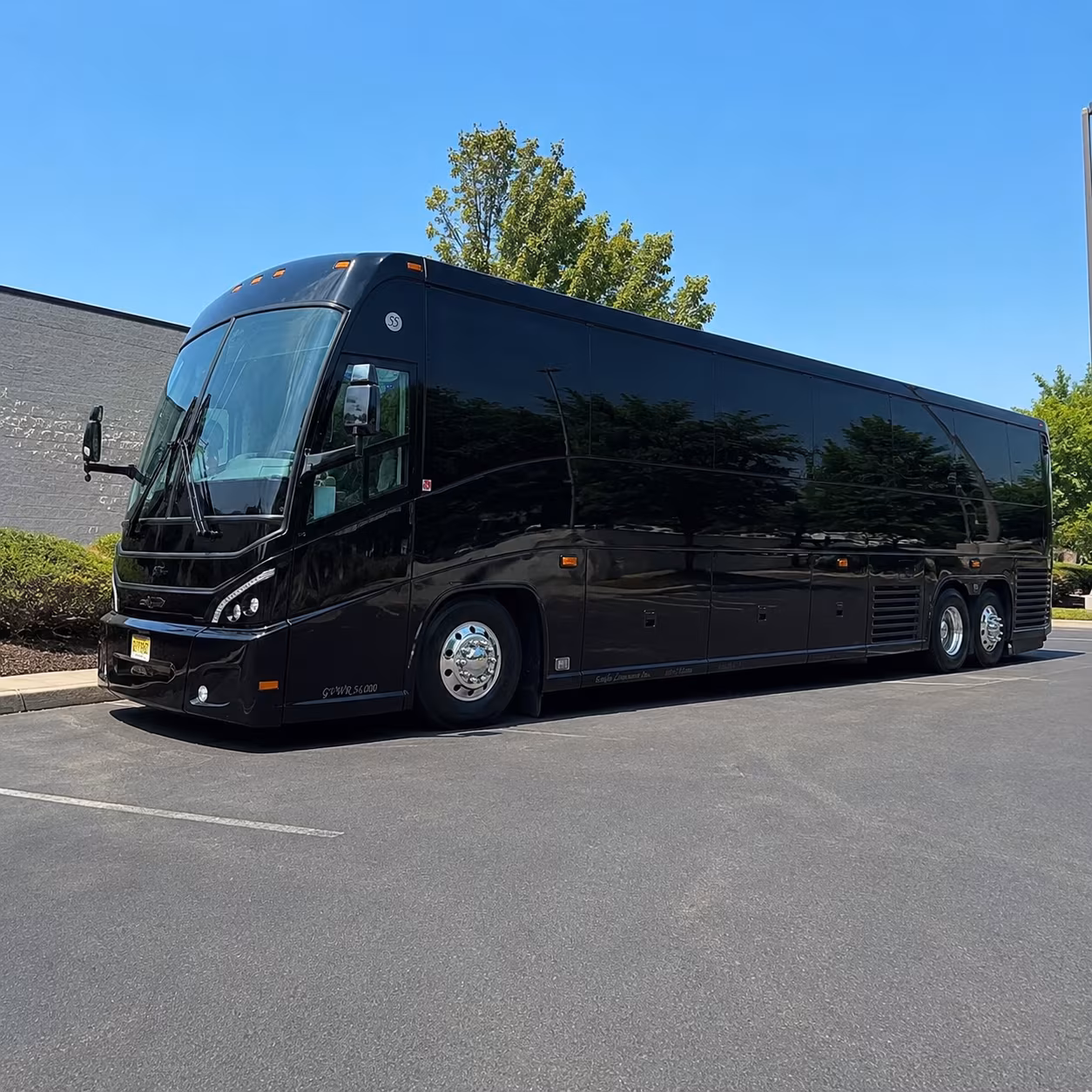 tacoma wedding charter bus rental