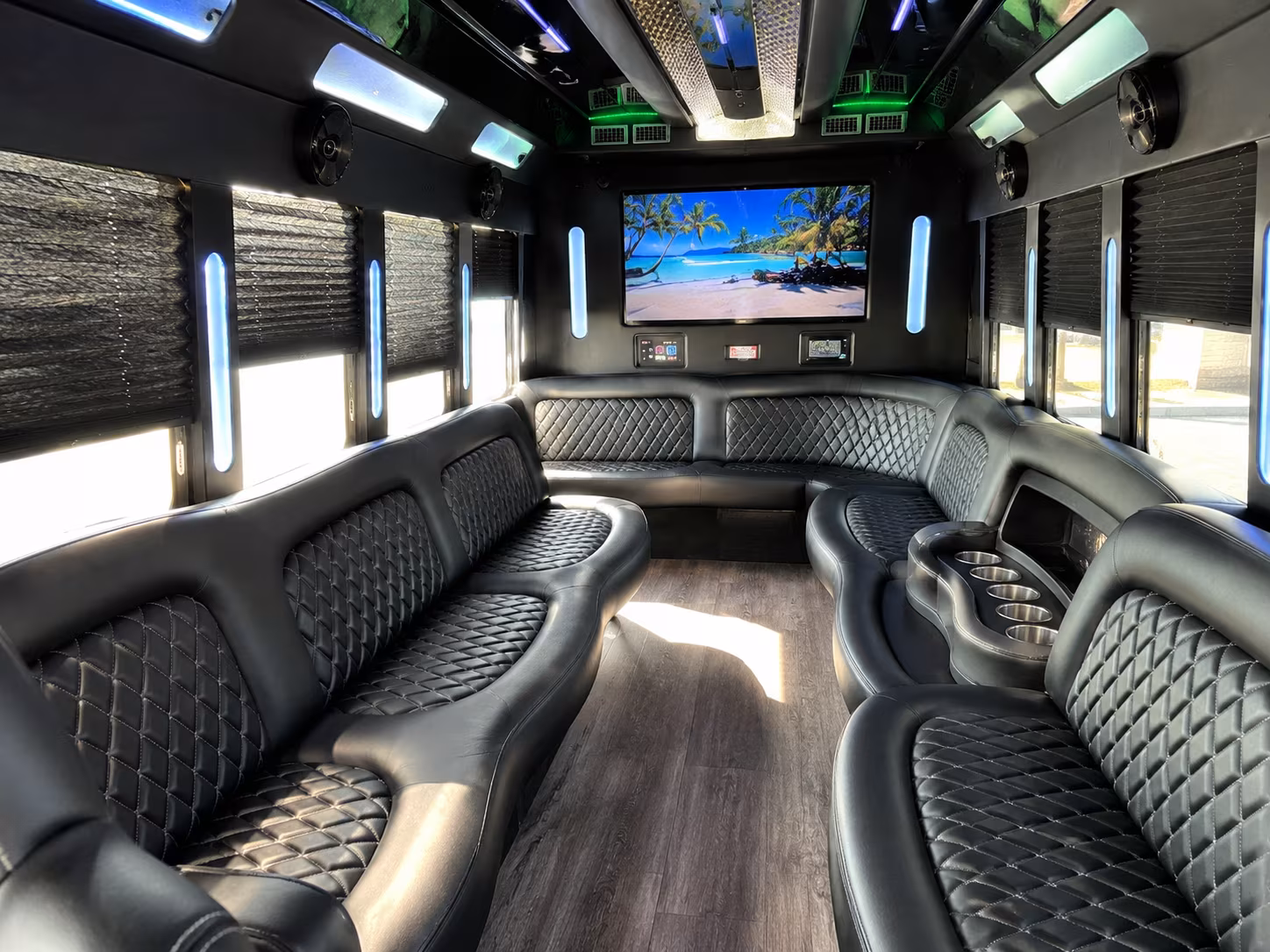 tacoma wedding party bus rental